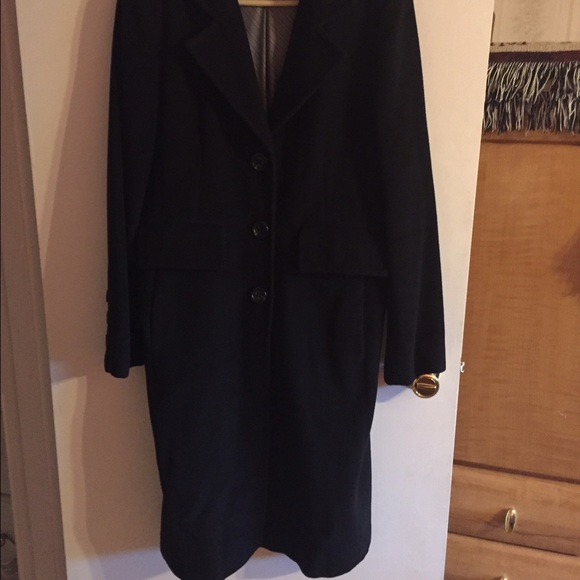 💫BCBG Maxazria Long Classy Peacoat - Picture 5 of 10