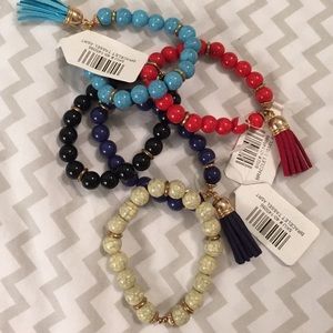 Multi color braclets