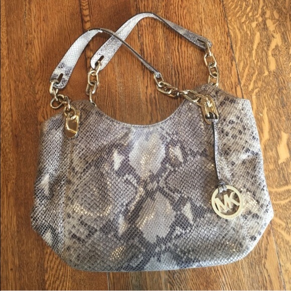 Snakeskin Michael Kors Purse