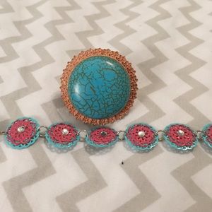 Necklace and bracelet