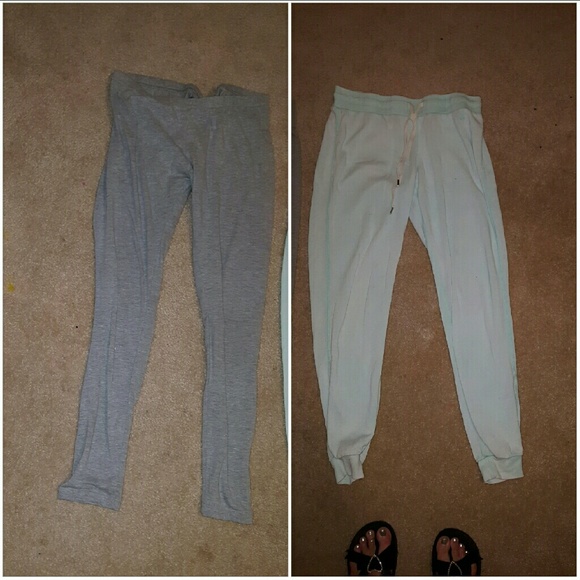 Lounge pants and leggings