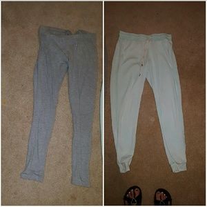 Lounge pants and leggings