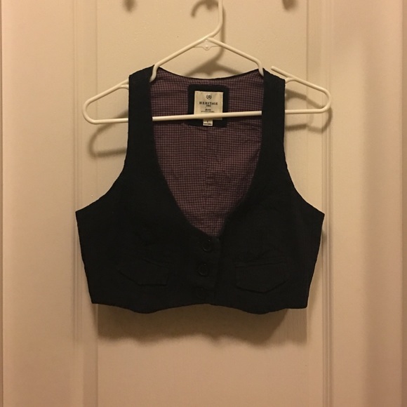 Cropped Vest