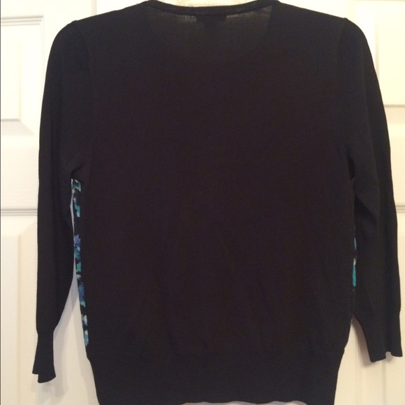 Green and blue floral cardigan - Picture 3 of 3