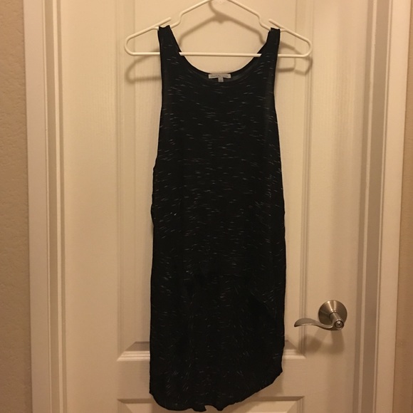 Short front, Long back tank top