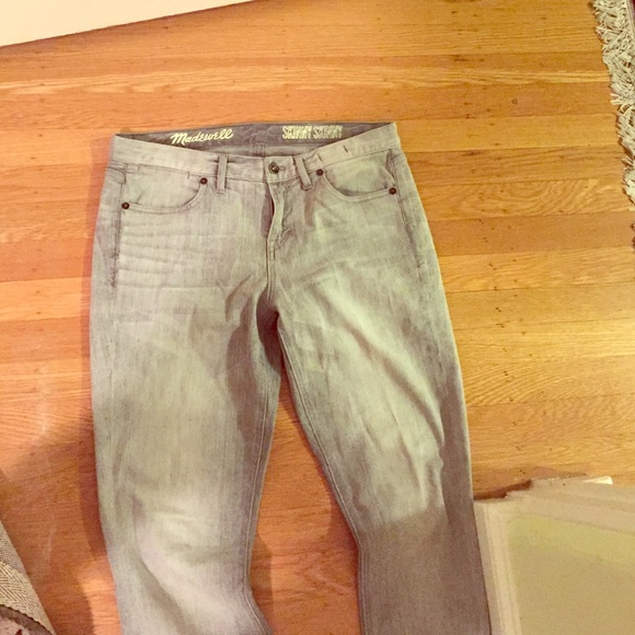 Light gray Madewell jeans