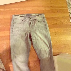 Light gray Madewell jeans