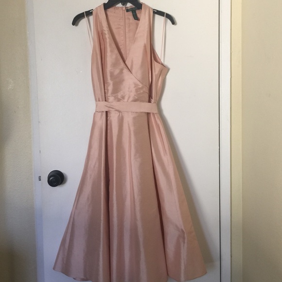 Ralph Lauren Peach Dress! 🌸✨(Size 8)