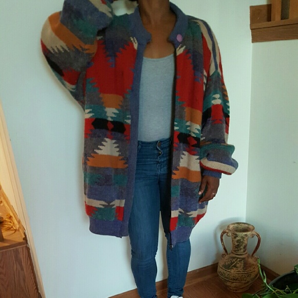 Boho sweater jacket