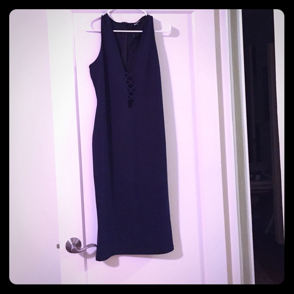 Nordstrom Missguided midi sexy dress.