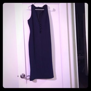 Nordstrom Missguided midi sexy dress.