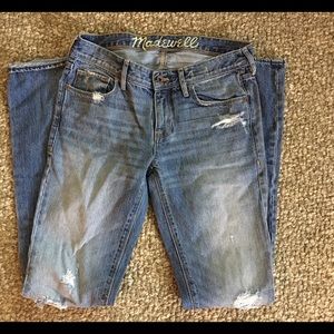 MADEWELL FLARE JEANS SZ 27