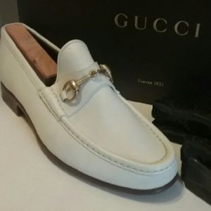Mens gucci shoes, Spring white, hard to find! 9.5