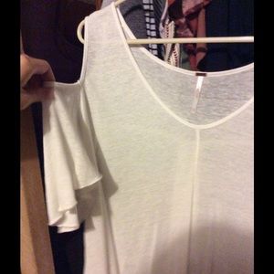 Free people cold shoulder top