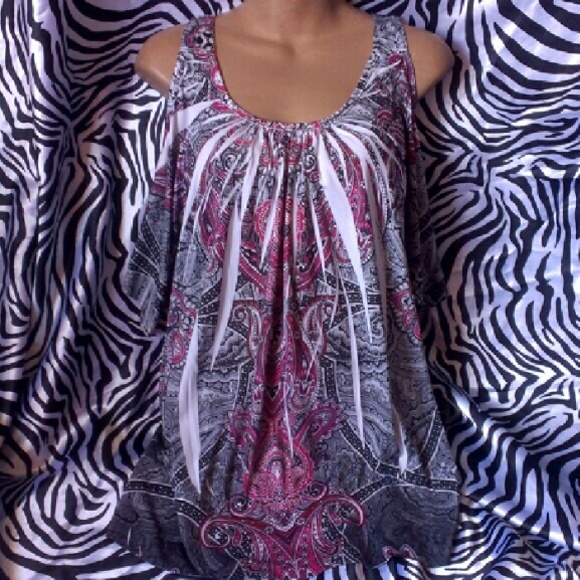 SOLD One World Blouse Super Looking Top