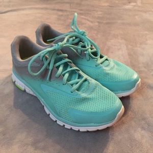 Blue- green & grey C9 tennis shoes