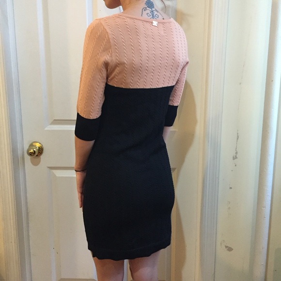KNITZ For Love and Lemons Rose Color Block Dress - Picture 3 of 4