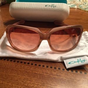 Oakley Script Pink Latte Sunglasses