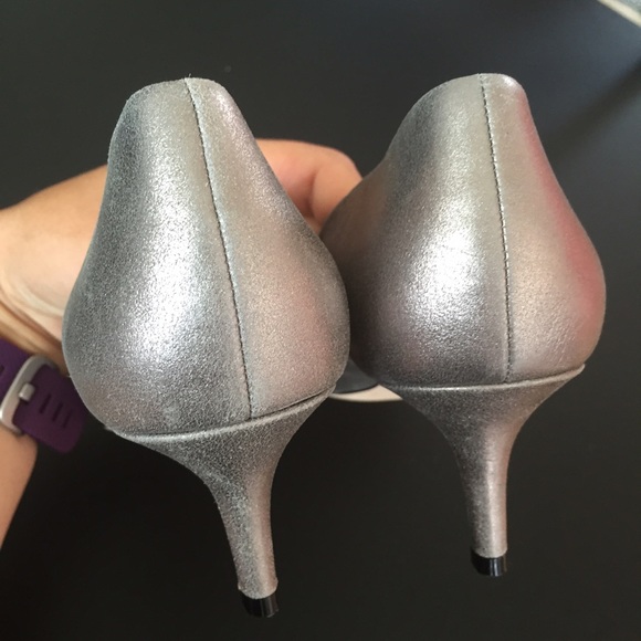 BADGLEY MISCHKA PEEP TOE Pumps SZ 7.5 new - Picture 3 of 4