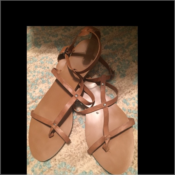 PRICE BREAK!!! Tan Sandals