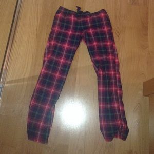 Abercrombie Kids Size Large Plaid Pajama Pants