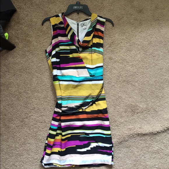 Colorful business casual dress