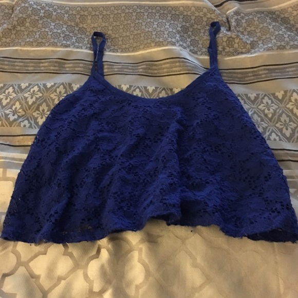 Lace crop top