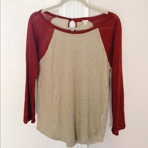 JCrew baseball tee