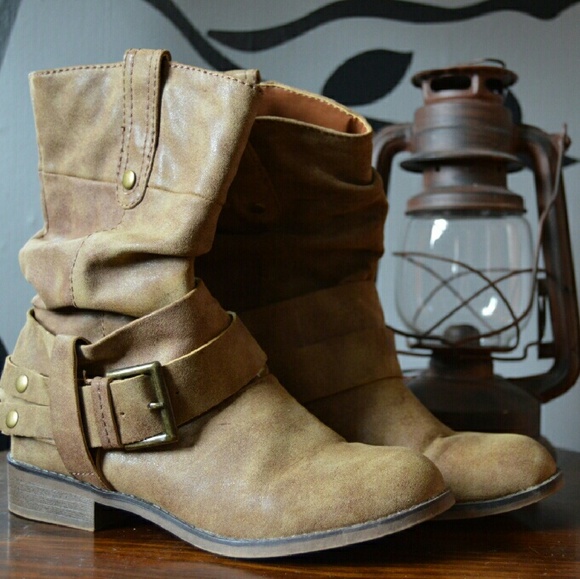 Light Brown Ankle Boots