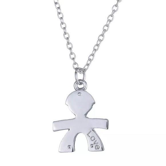 Love Chain Person Necklace. New!! - Picture 1 of 3