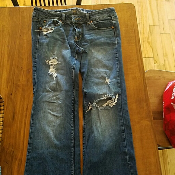Jeans destroyed