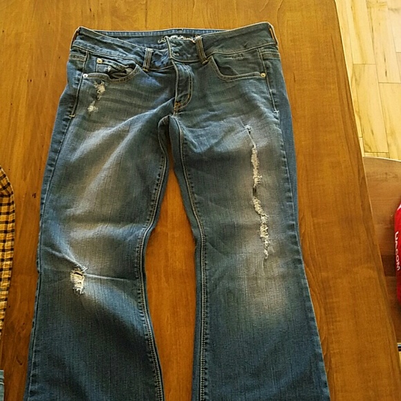 Jeans destroyed