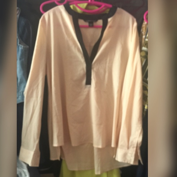 Sheer Blouse by Victoria's Secret.