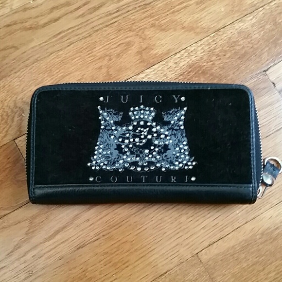 Classic Juicy Couture Velour Wallet - Picture 1 of 3