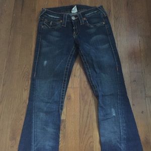 True religion jeans. Size 24.