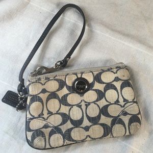 Coach wristlet