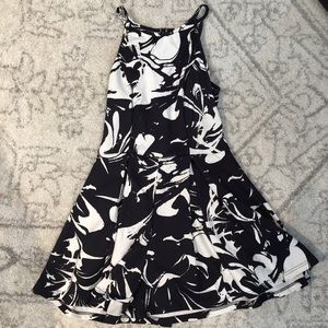 Black and white Topshop romper