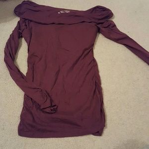 Bra top off shoulder