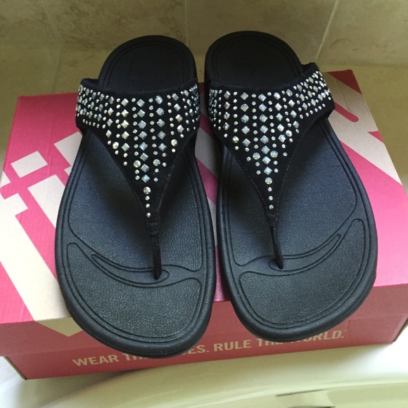 FitFlop Black Size 8