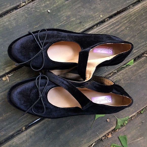 5inch Ballet Bopper Noir Platforms (Dollskill)