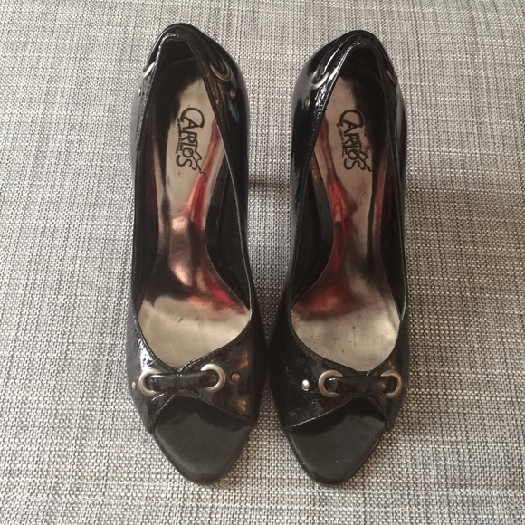 Carlos Santana black heels - Picture 1 of 3