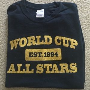 World Cup Black shirtsleeve T