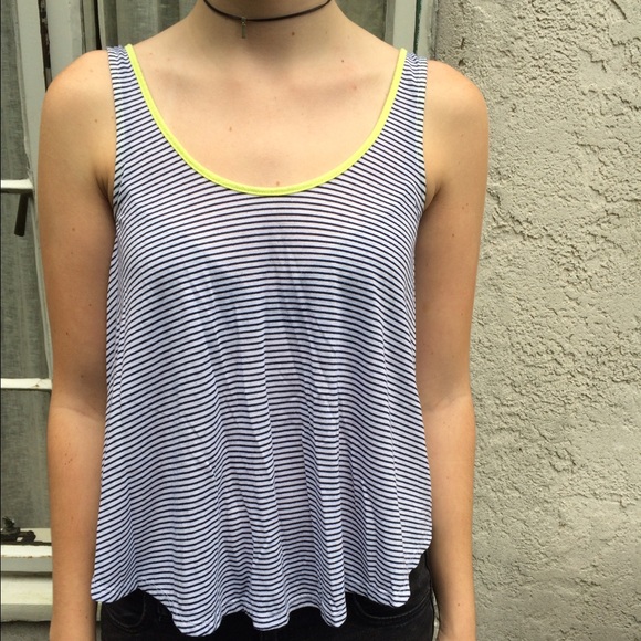 American eagle striped tank size XS