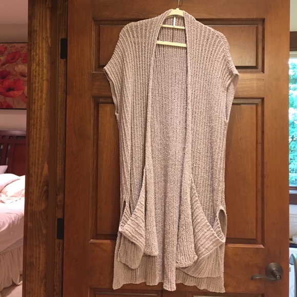 Free People Slouchy Pocket Cardigan