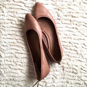 Frye Regina ballet flat in Vintage rose. Size 8.5.