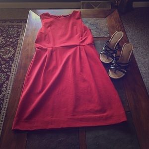 NWOT Red sleeveless dress