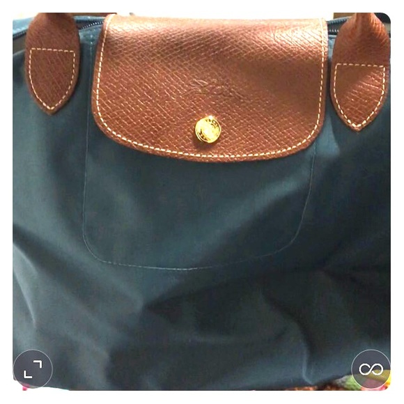 Long champ lepliage small shoulder bag