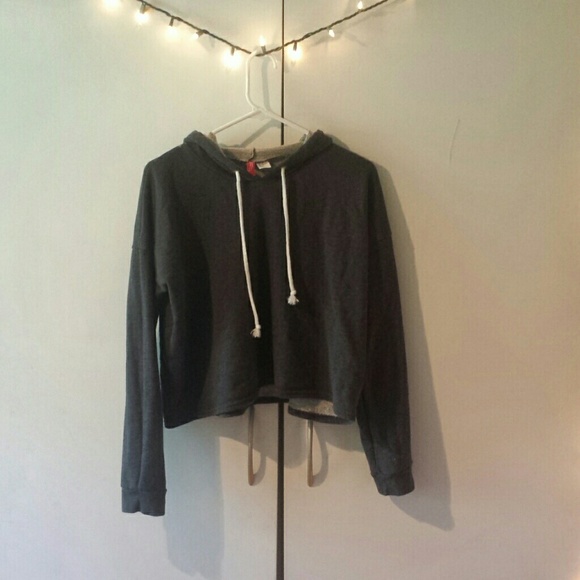 charcoal hoodie // divided