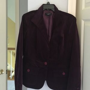 Velvet blazer