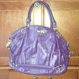 Coach Purple Handbag